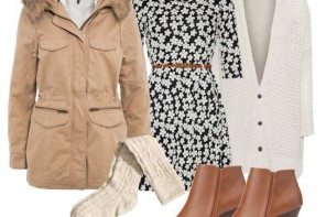 what to wear with a parka