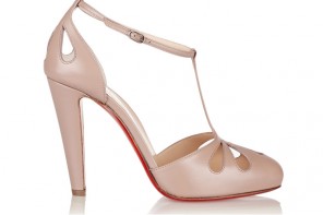 Christian Louboutin 'Amyada' 100 leather T-bar pumps